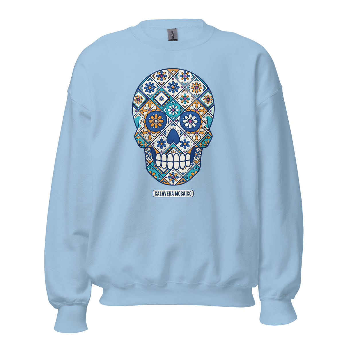 Colorful Mexican Sugar Skull Crewneck Sweatshirt Casual Wear Shop the Colorful Mexican Sugar Skull Crewneck Sweatshirt Casual Wear, featuring vibrant Día de los Muertos-inspired style for everyday comfort. Add vibrant personality to your wardrobe with Colorful Mexican Sugar Skull Crewneck Sweatshirt Casual Wear, made for standout everyday style. Buy Colorful Mexican Sugar Skull Crewneck Sweatshirt Casual Wear with bold, festive artwork—an easy statement piece for casual outfits.
