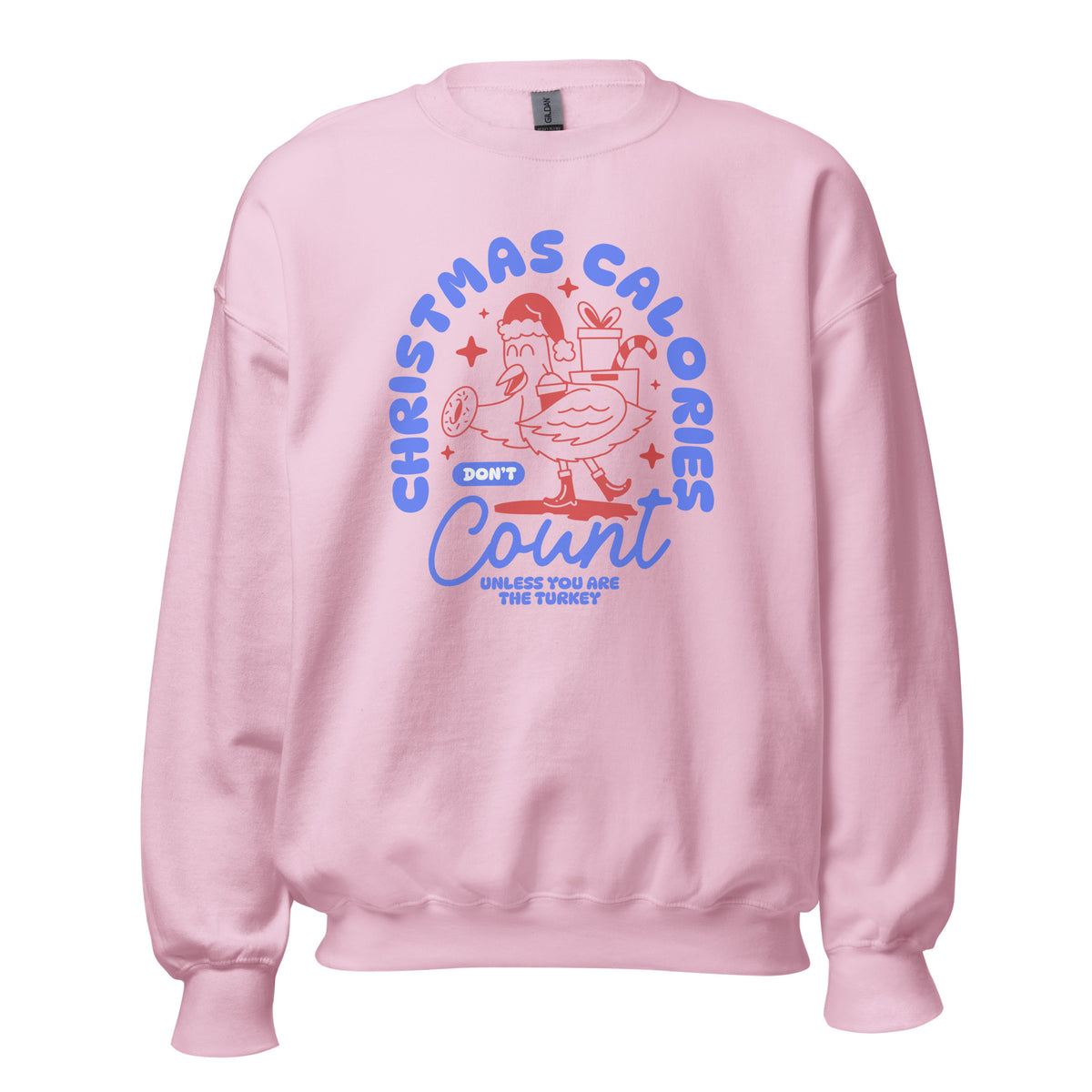 Shop Funny Christmas Calories Don't Count Turkey Sweatshirt Casual Wear for a fun, comfy way to show off your Thanksgiving and Christmas spirit. Make holiday meals more fun with a Christmas Calories Don't Count Turkey Sweatshirt—a cozy, playful pick for parties and gift giving. Celebrate the season in a Christmas Calories Don't Count Turkey Sweatshirt, perfect for festive feasts, cozy gatherings, and holiday laughs.