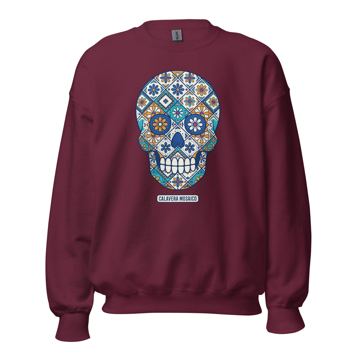 Colorful Mexican Sugar Skull Crewneck Sweatshirt Casual Wear Shop the Colorful Mexican Sugar Skull Crewneck Sweatshirt Casual Wear, featuring vibrant Día de los Muertos-inspired style for everyday comfort. Add vibrant personality to your wardrobe with Colorful Mexican Sugar Skull Crewneck Sweatshirt Casual Wear, made for standout everyday style. Buy Colorful Mexican Sugar Skull Crewneck Sweatshirt Casual Wear with bold, festive artwork—an easy statement piece for casual outfits.