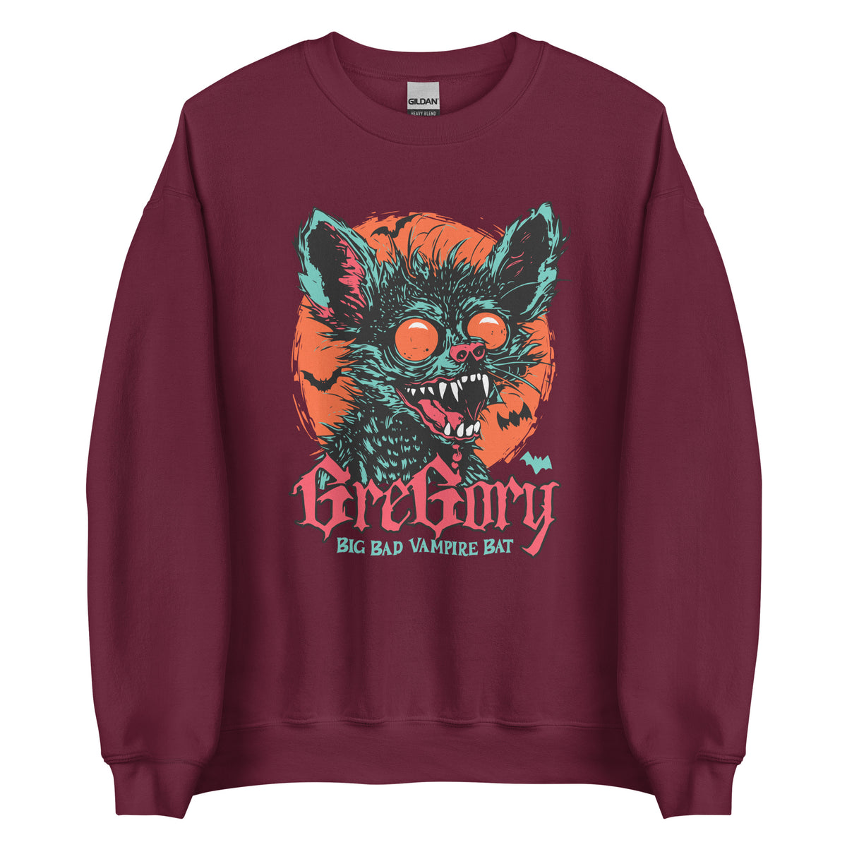 Buy Gregory Vampire Bat Crewneck Sweatshirt for Casual Outfits, a comfortable statement layer for cool, casual days. Elevate relaxed looks with the Gregory Vampire Bat Crewneck Sweatshirt for Casual Outfits—soft, striking, and made for daily wear. Shop the Gregory Vampire Bat Crewneck Sweatshirt for Casual Outfits, combining bold gothic style, cozy comfort, and everyday versatility.