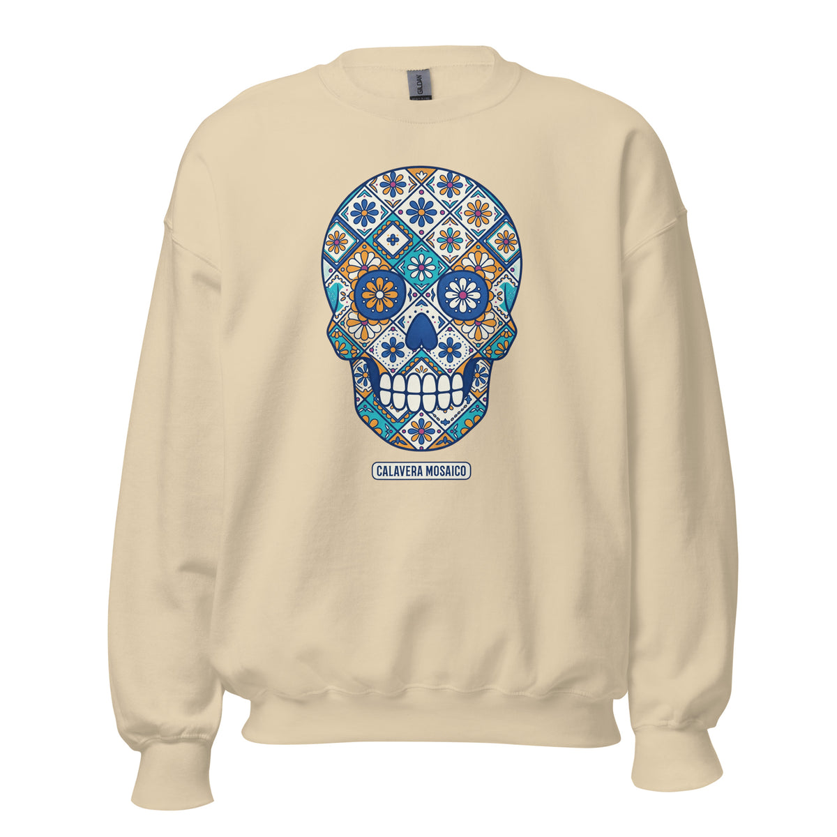 Colorful Mexican Sugar Skull Crewneck Sweatshirt Casual Wear Shop the Colorful Mexican Sugar Skull Crewneck Sweatshirt Casual Wear, featuring vibrant Día de los Muertos-inspired style for everyday comfort. Add vibrant personality to your wardrobe with Colorful Mexican Sugar Skull Crewneck Sweatshirt Casual Wear, made for standout everyday style. Buy Colorful Mexican Sugar Skull Crewneck Sweatshirt Casual Wear with bold, festive artwork—an easy statement piece for casual outfits.