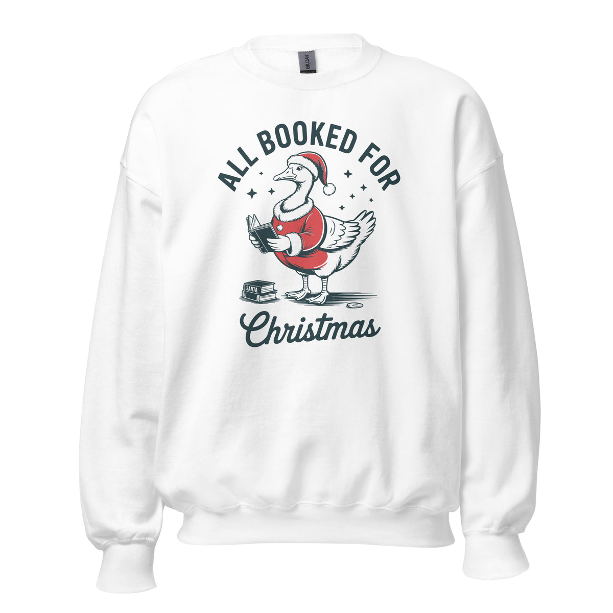 Make spirits bright with the Best Cute All Booked for Christmas Festive Goose Sweatshirt—an easygoing festive favorite for winter days and parties. Shop All Booked for Christmas Festive Goose Sweatshirt for a charming, comfortable holiday look that brings festive fun to every plan. Celebrate the season in the All Booked for Christmas Festive Goose Sweatshirt, a cozy, playful layer for holiday gatherings and gifting.