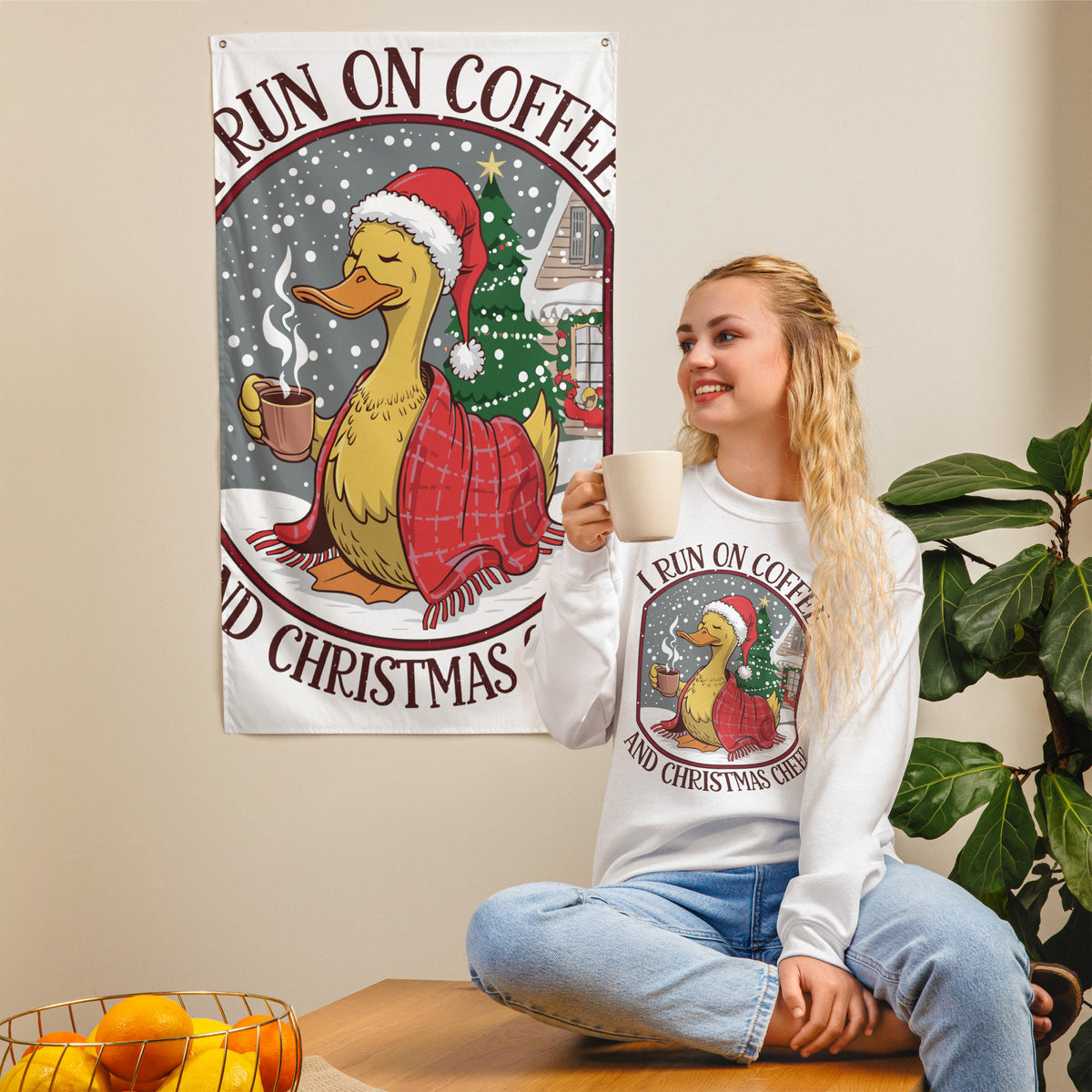 Shop Best Christmas Duck Coffee Cheer Santa Hat Crewneck Sweatshirt Festive Wear for a fun, warm way to show your love of coffee and Christmas. Celebrate the season in a Christmas Duck Coffee Cheer Santa Hat Crewneck Sweatshirt, a cozy festive layer for holiday coffee lovers. Spread holiday joy with the Christmas Duck Coffee Cheer Santa Hat Crewneck Sweatshirt, ideal for cozy days, parties, and gifting.