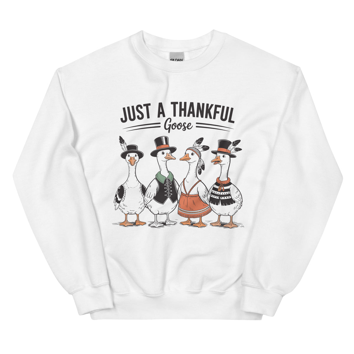 Shop Cute Thankful Goose Thanksgiving Crewneck Sweatshirt for Casual Wear for a cheerful, cozy look that brings warmth to every fall celebration. Add festive charm to your wardrobe with the Thankful Goose Thanksgiving Crewneck Sweatshirt, perfect for Thanksgiving and fall days. Buy Thankful Goose Thanksgiving Crewneck Sweatshirt, a cozy festive staple for fall gatherings, gratitude, and seasonal style.