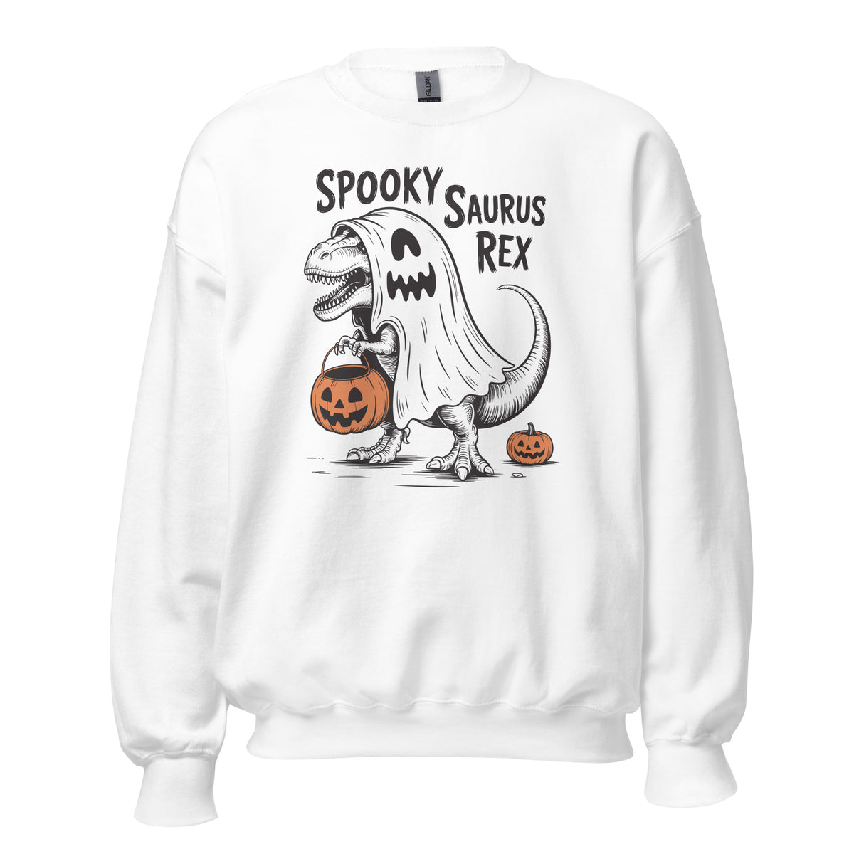 Best Spooky Saurus Rex Dinosaur Ghost Sweatshirt for Festive Wear brings playful Halloween charm, cozy comfort and standout style to your wardrobe.