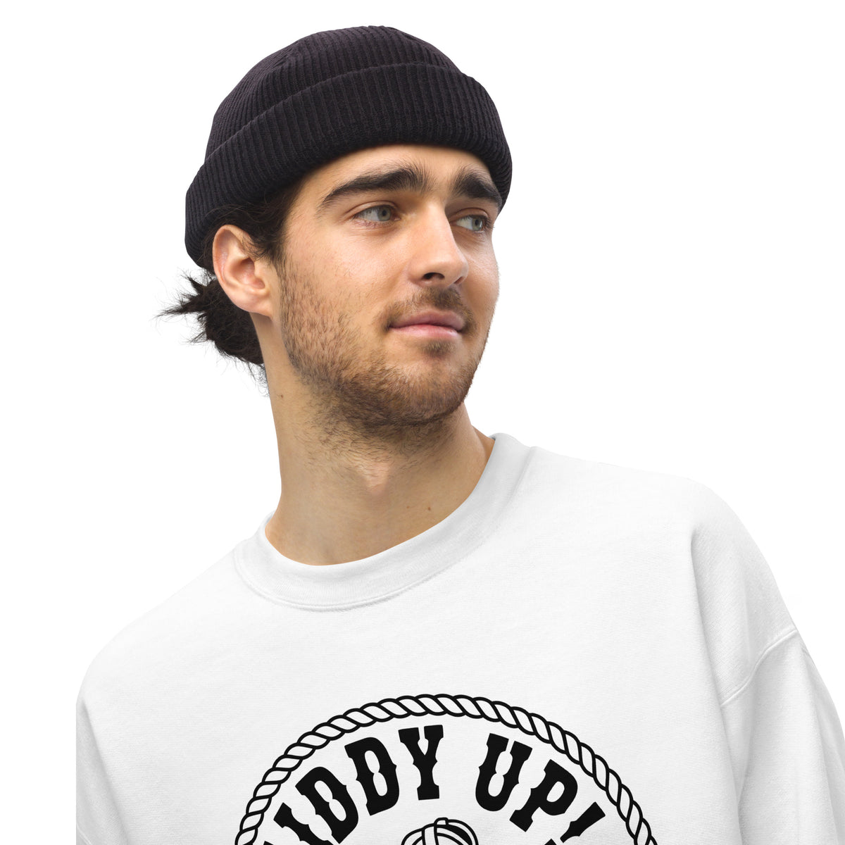 Make a statement in the Giddy Up or Get Out Cowboy Boots Sweatshirt. Enjoy soft comfort, standout Western flair, and everyday wearability.