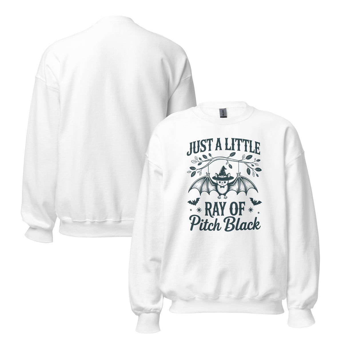 Best Just a Little Ray of Pitch Black Halloween Sweatshirt Festive Wear for cozy, spooky style that's perfect for chilly October nights and beyond.