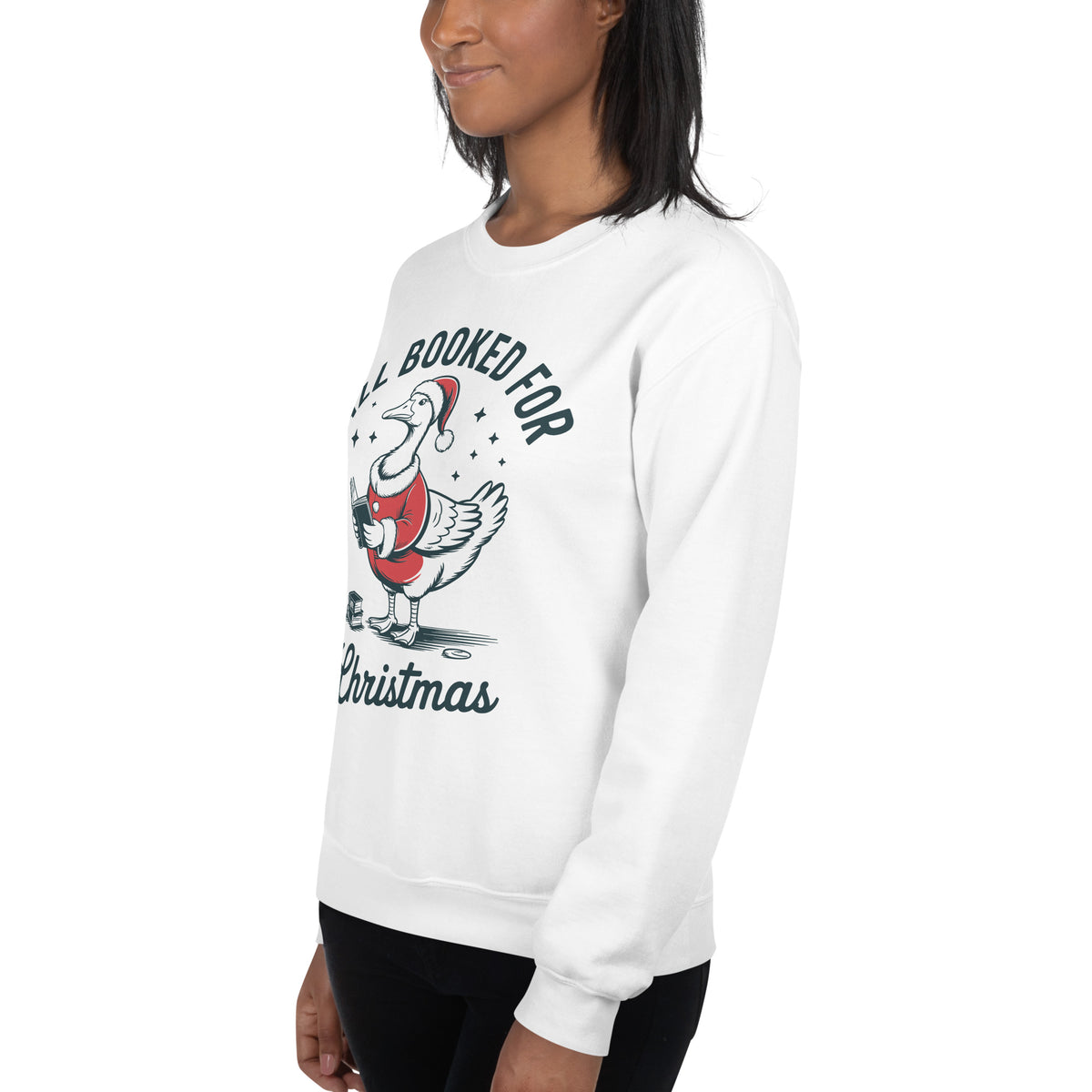 Make spirits bright with the Best Cute All Booked for Christmas Festive Goose Sweatshirt—an easygoing festive favorite for winter days and parties. Shop All Booked for Christmas Festive Goose Sweatshirt for a charming, comfortable holiday look that brings festive fun to every plan. Celebrate the season in the All Booked for Christmas Festive Goose Sweatshirt, a cozy, playful layer for holiday gatherings and gifting.