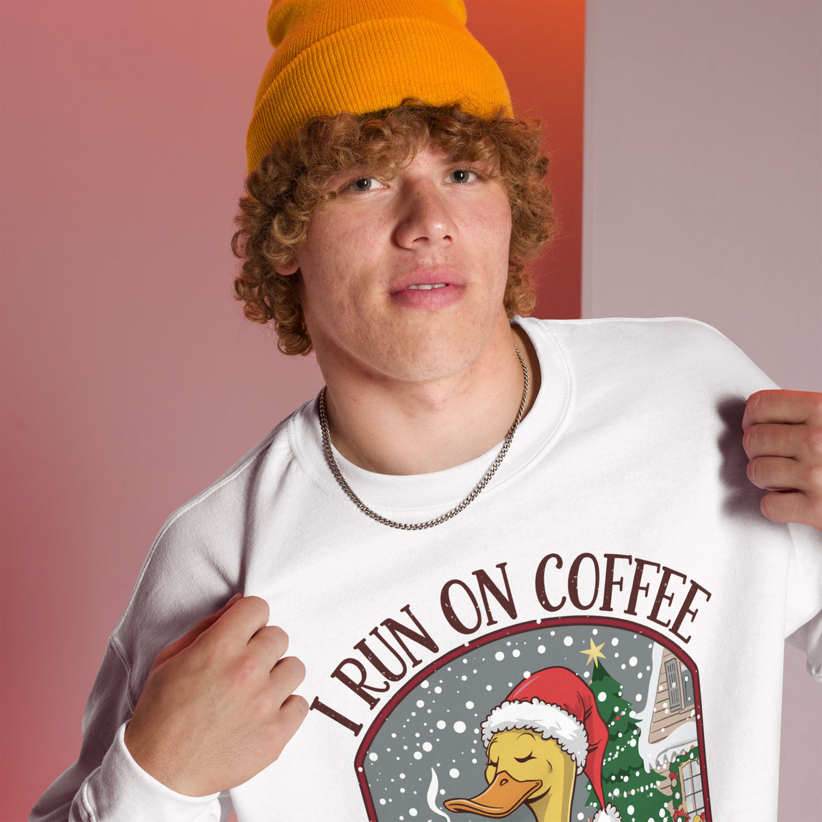 Shop Best Christmas Duck Coffee Cheer Santa Hat Crewneck Sweatshirt Festive Wear for a fun, warm way to show your love of coffee and Christmas. Celebrate the season in a Christmas Duck Coffee Cheer Santa Hat Crewneck Sweatshirt, a cozy festive layer for holiday coffee lovers. Spread holiday joy with the Christmas Duck Coffee Cheer Santa Hat Crewneck Sweatshirt, ideal for cozy days, parties, and gifting.