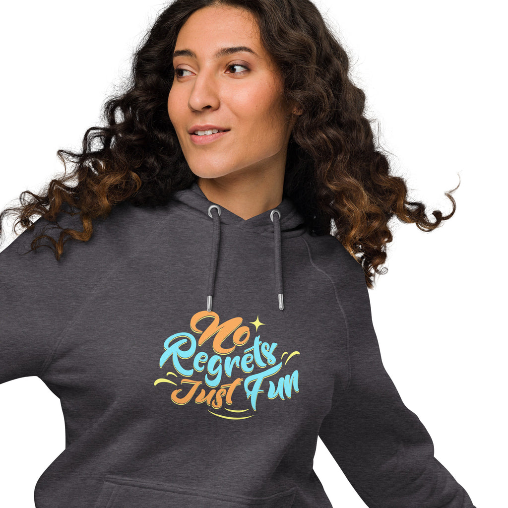 Casual Eco Raglan Hoodie: No Regrets, Just Fun Shop the Casual Eco Raglan Hoodie: No Regrets, Just Fun for a soft, laid-back essential that brings comfort and carefree style anywhere. Embrace feel-good layers with the Casual Eco Raglan Hoodie: No Regrets, Just Fun—made for relaxed days, bold plans, and cozy moments. Casual Eco Raglan Hoodie: No Regrets, Just Fun delivers cozy comfort, sustainable style, and an easygoing fit for everyday adventures.