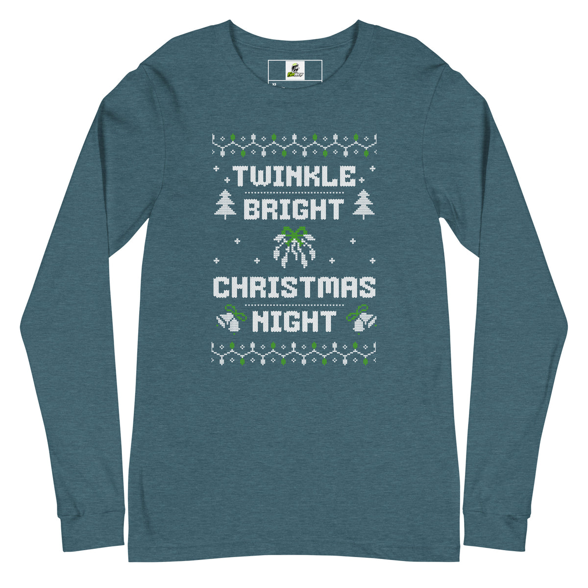 Twinkle Bright Christmas Night Long Sleeve Tee for Festive Wear Shop Twinkle Bright Christmas Night Long Sleeve Tee Festive Wear for a fun, comfortable holiday look made for parties, photos, and cozy nights. Celebrate the season in the Twinkle Bright Christmas Night Long Sleeve Tee Festive Wear, a cozy, cheerful choice for holiday gatherings. Add sparkle to seasonal style with Twinkle Bright Christmas Night Long Sleeve Tee Festive Wear—perfect for festive events and gifting.