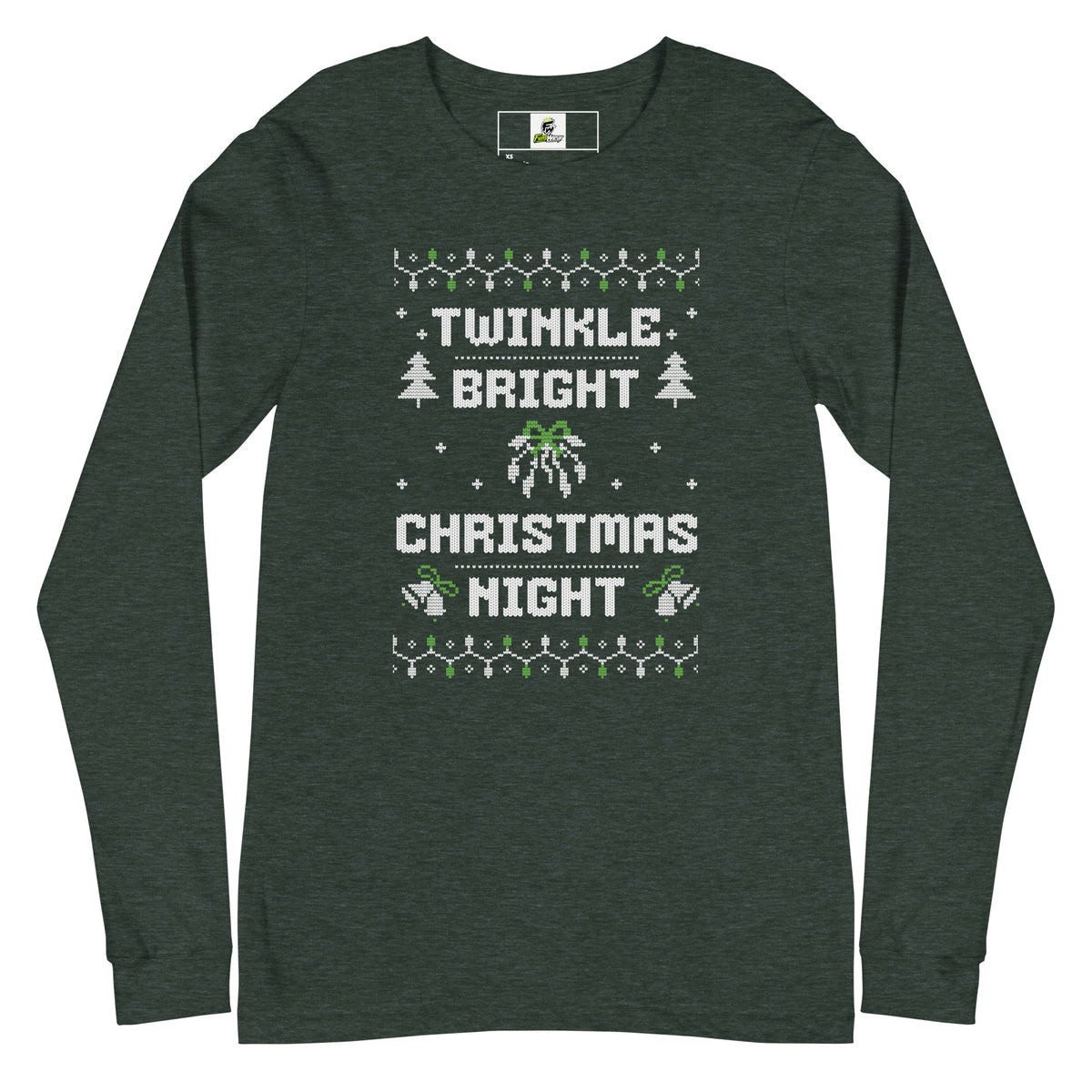 Twinkle Bright Christmas Night Long Sleeve Tee for Festive Wear Shop Twinkle Bright Christmas Night Long Sleeve Tee Festive Wear for a fun, comfortable holiday look made for parties, photos, and cozy nights. Celebrate the season in the Twinkle Bright Christmas Night Long Sleeve Tee Festive Wear, a cozy, cheerful choice for holiday gatherings. Add sparkle to seasonal style with Twinkle Bright Christmas Night Long Sleeve Tee Festive Wear—perfect for festive events and gifting.