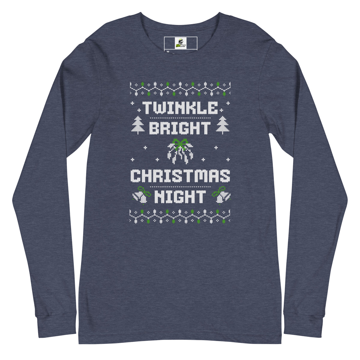 Twinkle Bright Christmas Night Long Sleeve Tee for Festive Wear Shop Twinkle Bright Christmas Night Long Sleeve Tee Festive Wear for a fun, comfortable holiday look made for parties, photos, and cozy nights. Celebrate the season in the Twinkle Bright Christmas Night Long Sleeve Tee Festive Wear, a cozy, cheerful choice for holiday gatherings. Add sparkle to seasonal style with Twinkle Bright Christmas Night Long Sleeve Tee Festive Wear—perfect for festive events and gifting.