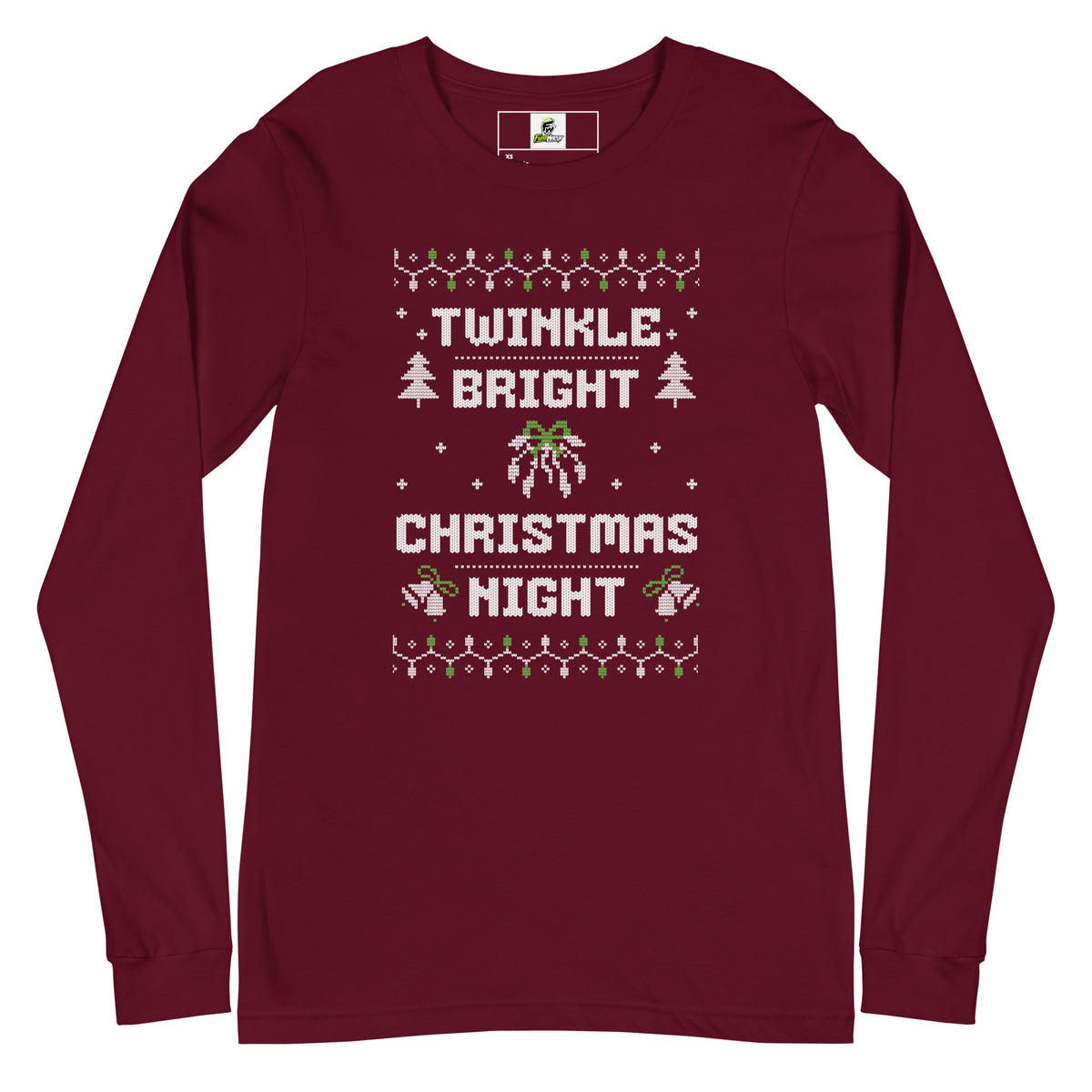 Twinkle Bright Christmas Night Long Sleeve Tee for Festive Wear Shop Twinkle Bright Christmas Night Long Sleeve Tee Festive Wear for a fun, comfortable holiday look made for parties, photos, and cozy nights. Celebrate the season in the Twinkle Bright Christmas Night Long Sleeve Tee Festive Wear, a cozy, cheerful choice for holiday gatherings. Add sparkle to seasonal style with Twinkle Bright Christmas Night Long Sleeve Tee Festive Wear—perfect for festive events and gifting.