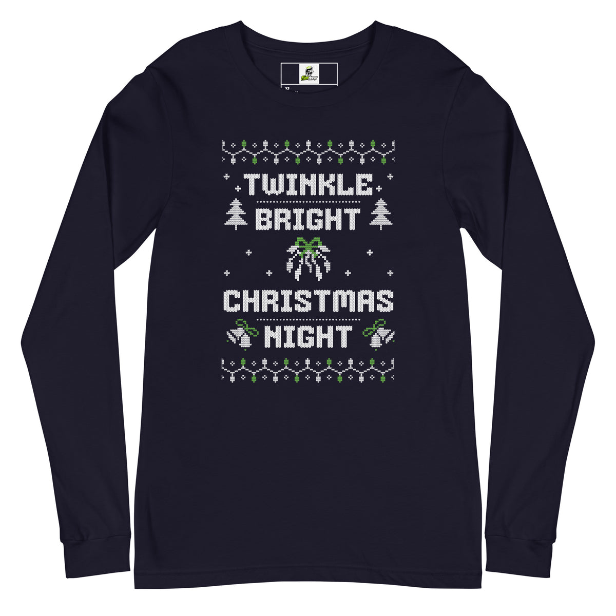 Twinkle Bright Christmas Night Long Sleeve Tee for Festive Wear Shop Twinkle Bright Christmas Night Long Sleeve Tee Festive Wear for a fun, comfortable holiday look made for parties, photos, and cozy nights. Celebrate the season in the Twinkle Bright Christmas Night Long Sleeve Tee Festive Wear, a cozy, cheerful choice for holiday gatherings. Add sparkle to seasonal style with Twinkle Bright Christmas Night Long Sleeve Tee Festive Wear—perfect for festive events and gifting.