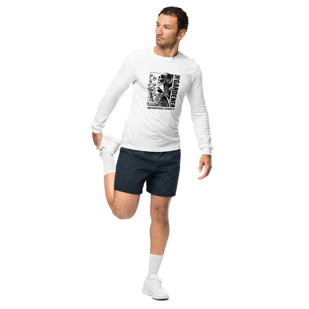 Gardener Skeleton Nature Unisex Long Sleeve Tee Casual Wear Refresh your wardrobe with Gardener Skeleton Nature Unisex Long Sleeve Tee Casual Wear, made for casual comfort and nature-inspired style. Shop the Gardener Skeleton Nature Unisex Long Sleeve Tee Casual Wear, a soft, versatile layer for plant lovers and everyday style. Buy Gardener Skeleton Nature Unisex Long Sleeve Tee Casual Wear—an eye-catching, comfortable top for gardening fans and relaxed days.