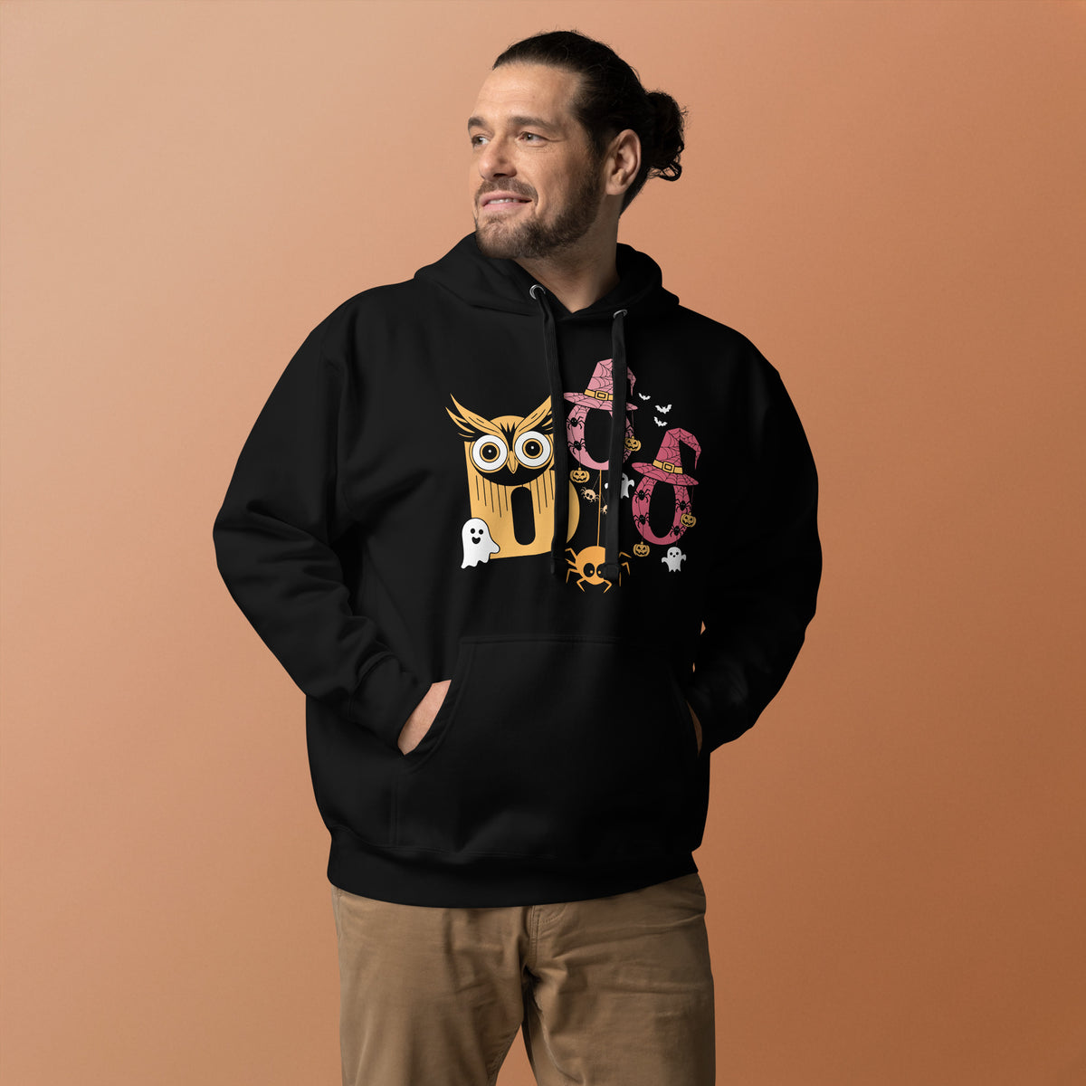Boo Halloween Owl and Witch Hat Graphic Hoodie Casual Wear Celebrate spooky season in comfort with the Boo Halloween Owl and Witch Hat Graphic Hoodie Casual Wear, featuring charming festive artwork. Shop Boo Halloween Owl and Witch Hat Graphic Hoodie Casual Wear for a cozy, festive layer perfect for spooky season and everyday style. Add a playful touch to your fall wardrobe with the Boo Halloween Owl and Witch Hat Graphic Hoodie Casual Wear, made for cozy casual looks.