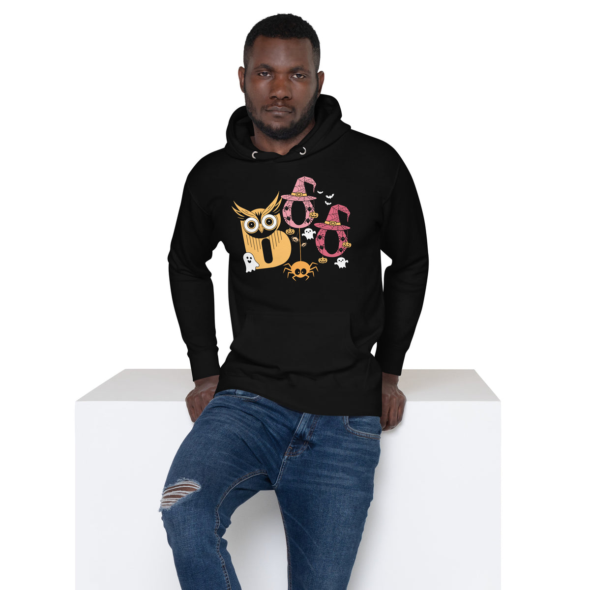 Boo Halloween Owl and Witch Hat Graphic Hoodie Casual Wear Celebrate spooky season in comfort with the Boo Halloween Owl and Witch Hat Graphic Hoodie Casual Wear, featuring charming festive artwork. Shop Boo Halloween Owl and Witch Hat Graphic Hoodie Casual Wear for a cozy, festive layer perfect for spooky season and everyday style. Add a playful touch to your fall wardrobe with the Boo Halloween Owl and Witch Hat Graphic Hoodie Casual Wear, made for cozy casual looks.