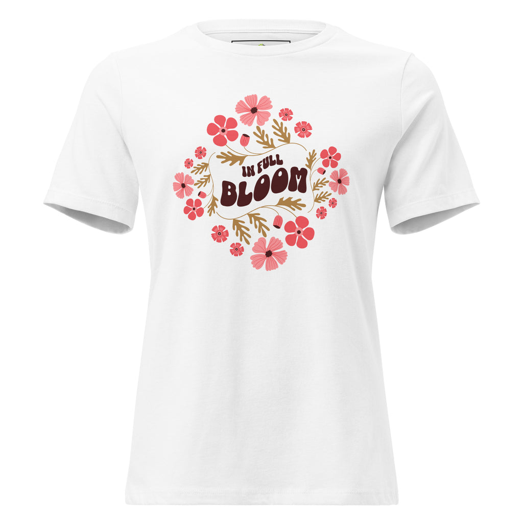 In Full Bloom Floral Women's Relaxed T-Shirt Casual Wear Refresh your everyday wardrobe with the In Full Bloom Floral Women's Relaxed T-Shirt Casual Wear—soft, stylish comfort for any day. Shop the In Full Bloom Floral Women's Relaxed T-Shirt Casual Wear for breathable comfort, a flattering relaxed fit, and effortless style. Buy the In Full Bloom Floral Women's Relaxed T-Shirt Casual Wear, featuring an easy fit and floral charm for casual outfits.