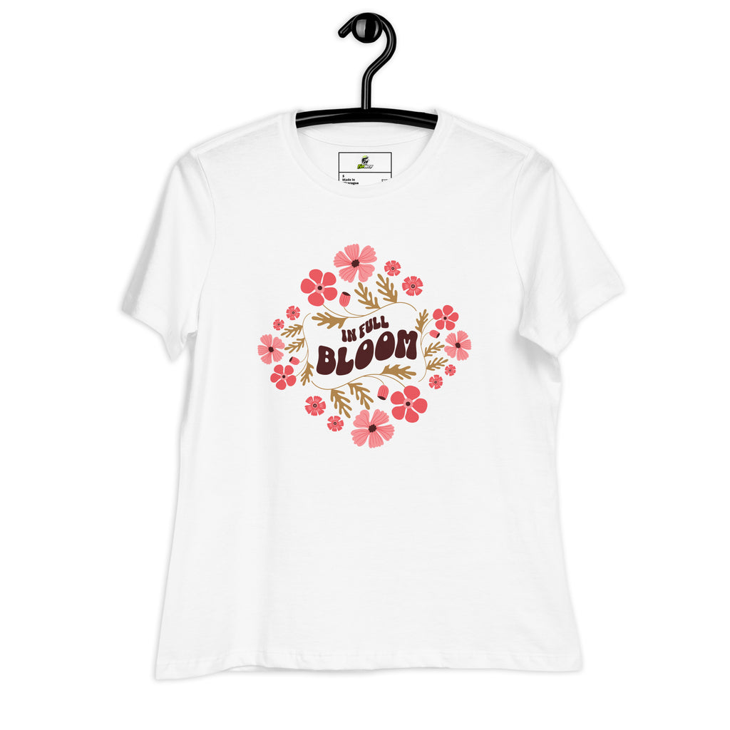 In Full Bloom Floral Women's Relaxed T-Shirt Casual Wear Refresh your everyday wardrobe with the In Full Bloom Floral Women's Relaxed T-Shirt Casual Wear—soft, stylish comfort for any day. Shop the In Full Bloom Floral Women's Relaxed T-Shirt Casual Wear for breathable comfort, a flattering relaxed fit, and effortless style. Buy the In Full Bloom Floral Women's Relaxed T-Shirt Casual Wear, featuring an easy fit and floral charm for casual outfits.