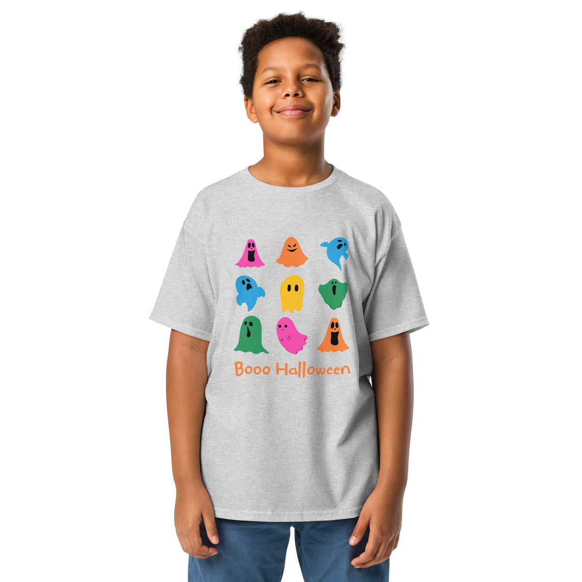 Ghost Halloween Colorful Youth Classic T-Shirt Casual Wear Shop the Ghost Halloween Colorful Youth Classic T-Shirt Casual Wear, a fun, comfy pick for kids' spooky season outfits and everyday style. Get the Ghost Halloween Colorful Youth Classic T-Shirt Casual Wear for a bright, comfortable addition to Halloween parties, school, and casual days. Buy the Ghost Halloween Colorful Youth Classic T-Shirt Casual Wear, featuring a vibrant spooky look made for playful fall adventures.